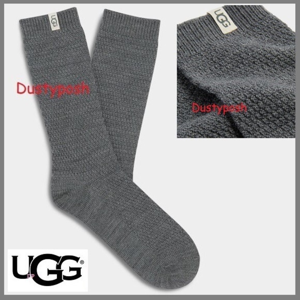 UGG Classic Boot Sock Cozy Soft Merino Wool 3 Colors Cozy Spring Colors Birthday